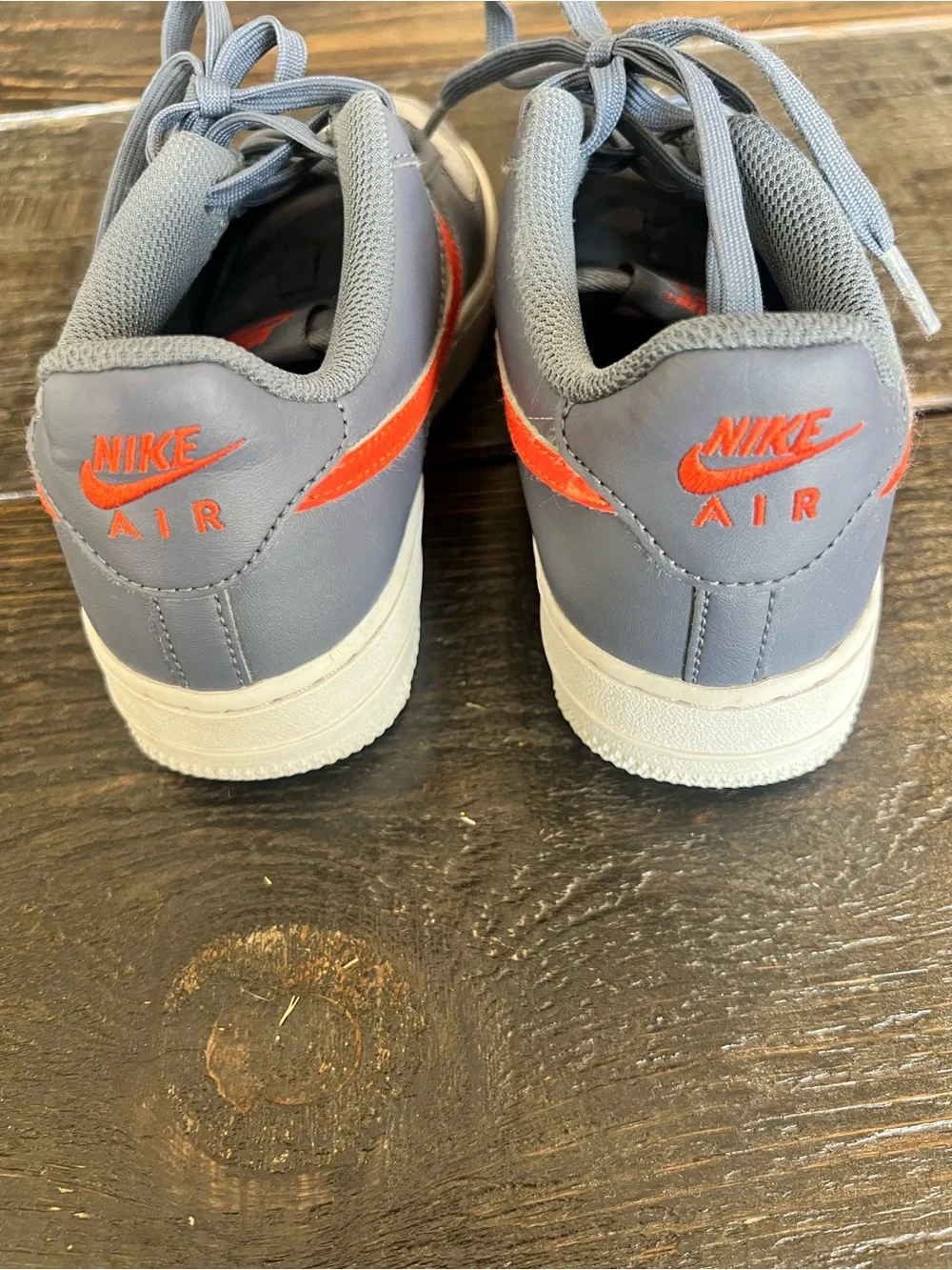 Nike Force 1 Low sneakers Orange & Grey